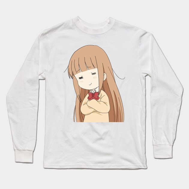 Anime manga , abstract , girlfriend holiday , girlfriend Long Sleeve T-Shirt by Otaka-Design